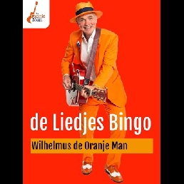 Zanger Senioren Ouderen De Oranje Man