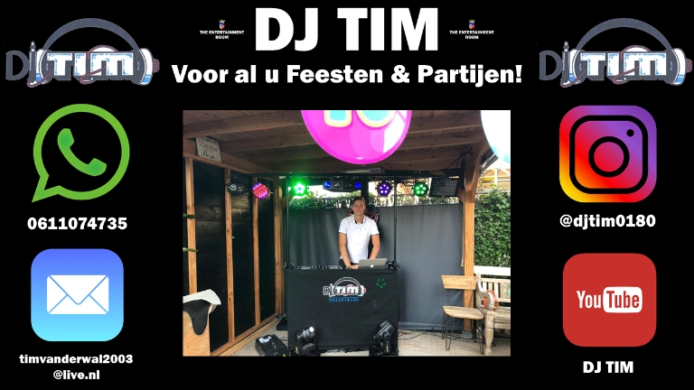 DJ TIM | Voor al uw Feesten & Partijen!