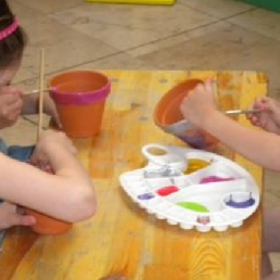 Kids Workshop - Flowerpot Painting