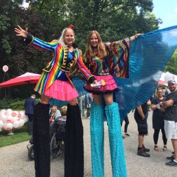 Actor Leeuwarden  (NL) Stiltwalkers in various themes