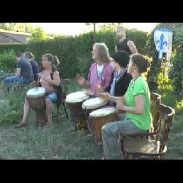 Hiparikaan Djembe  workshop's op loatie