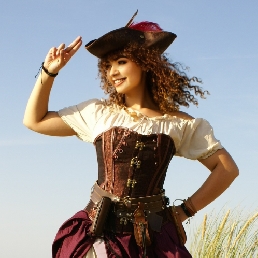 Character/Mascott Veenendaal  (NL) Enchanting event with Pirate Felony