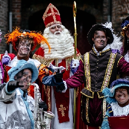 Actor Oosterhout  (Gelderland)(NL) The real Sinterklaas & 2 Sooty Sisters