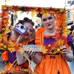 Animatie Oosterhout  (Noord Brabant)(NL) Halloween Polaroid Meisjes