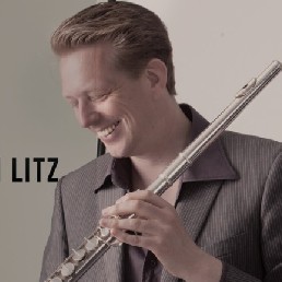 Musician other Tilburg  (NL) Han Litz JCC (flute + DJ + DJ equipment)